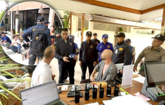 Raids on foreign owned hotels on Koh Phangan carry on with three Israelis arrested and a fourth sought