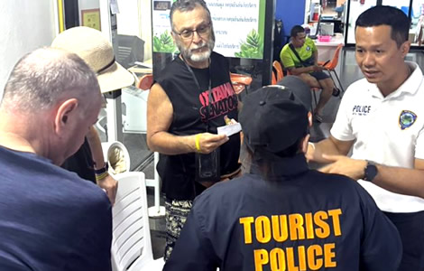 Elderly Canadian woman dies on speedboat outing to swimming area off Koh Phi Phi. Hit by a freak wave