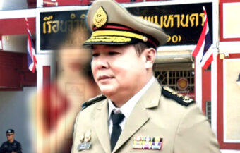 Former prison boss Manop on Friday denied being the one responsible for Bangkok Prison hooker scandal