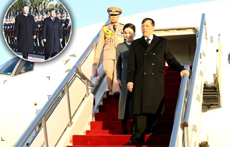King Maha Vajiralongkorn and Queen Suthida warmly welcomed in Beijing by China’s President Xi Jinping