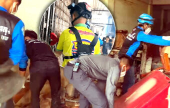 Man last seen starving in Hat Yai found dead on Sunday by rescuers, another fatality from the disaster