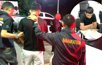 Swedish national arrested by Pattaya police after being wanted at home for an arson attack in Sävsjö