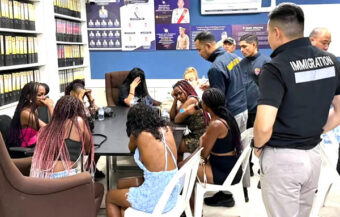8 foreign women arrested for prostitution in Pattaya. Police fined them and held them for deportation
