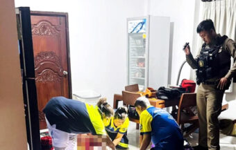 Canadian woman turns violent on children at condo in Phuket. Removed to hospital under armed guard