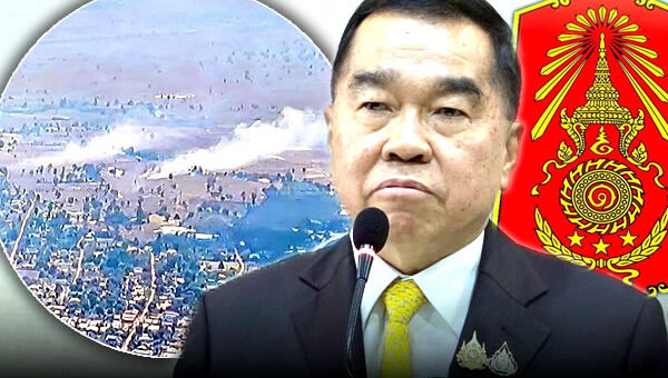 Minister of Defence comes out to assure the public that Thai armed forces were acting within the law