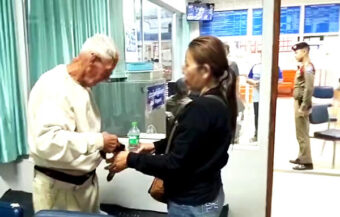 Swiss man with Alzheimers who biked 250km from Nong Bua Lamphu to Phetchbun rescued by police