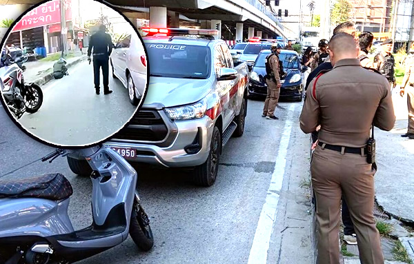 Top lawyer wings motorcyclist in arm after road rage incident unfolded ...