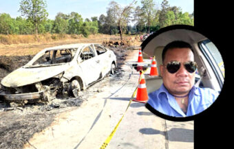 Fears quick fix to taxi driver’s car in Buriram while away from Bangkok may have caused deadly inferno
