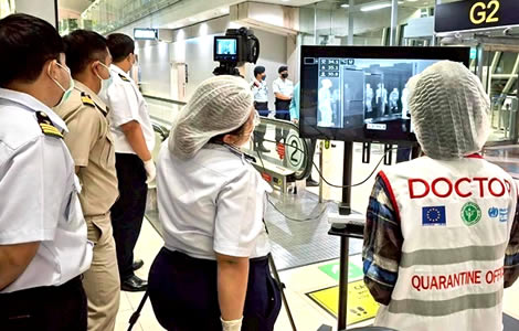 Health ministry increases screening at top airports for the Nipah virus which has broken out in India