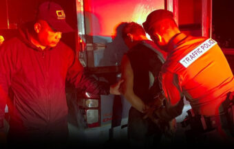 Human trafficker nabbed after flight from cargo van driven into forest with 25 illegal Burmese migrants