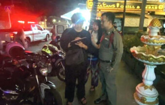 Japanese tourist with bag of expensive tech goodies robbed in Patong Phuket in motorbike snatch theft