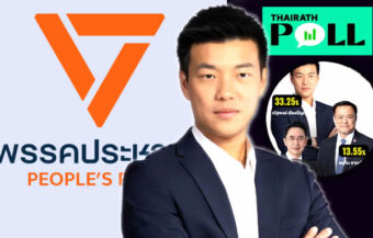 Repeat of 2023. People’s Party begins to surge in top nationwide poll with 41.36% support. Pheu Thai 2nd