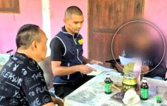 Scam operator arrested by CIB police on Tuesday in Prachin Buri. California Thai woman lost ฿200 million