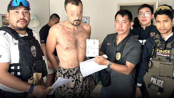 Swedish drug dealer defeated by distinctive tattoos as he tried to claim mistaken identity in Hua Hin