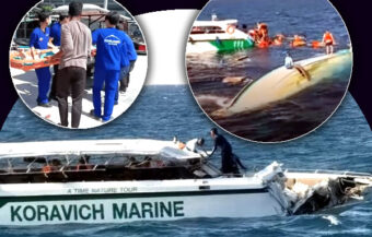 Young Russian tourist dies after speed boat overturns in Andaman Sea on Sunday after trawler collision