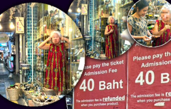 Headache for tourism bosses as elderly shop owner mocks and racially abuses Chinese tourist in Phuket