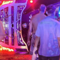 Passenger bus overturns on the way from Phuket to Yal. 10 seriously injured. Police saw what happened