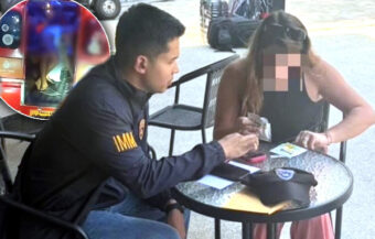 Sting in tail for randy French duo arrested on Monday by Immigration Bureau officers. Ordered deported