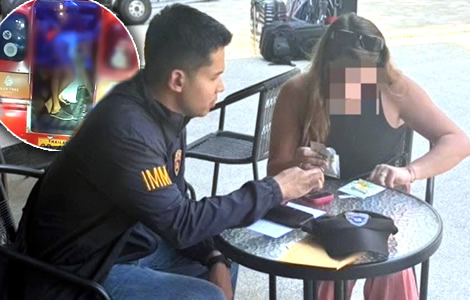 Sting in tail for randy French duo arrested on Monday by Immigration Bureau officers. Ordered deported