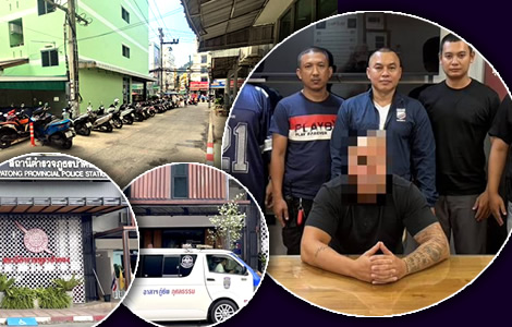 Swedish man detained by Phuket police on Thursday after Aussies died from blow to the head on Wednesday