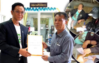 Vote buying operation detected in Khon Kaen in viral video clip. Report lodged with Election Commission