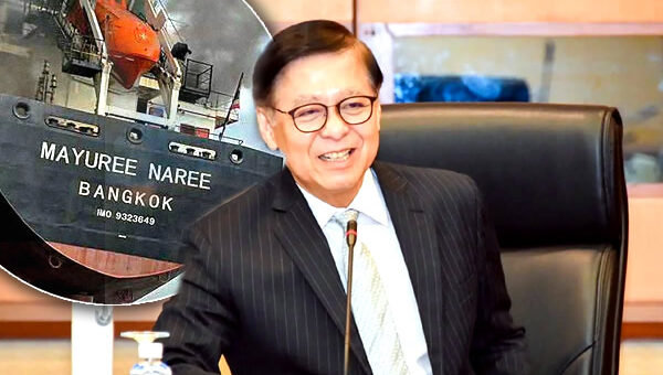 Thai ships can sail through the Hormuz Strait but there is renewed concern for the three missing sailors