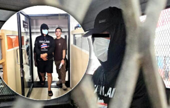 Dismissed Pattaya police officer in prison after court denied bail due to gravity of the charges filed