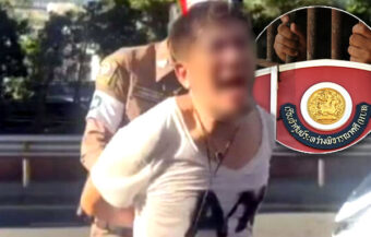 Foreign tourist Casanova who groped Thai reporter’s bottom on Monday lodged in Bangkok Remand Prison