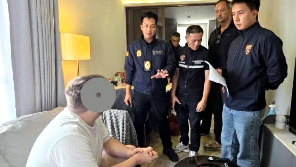 German online Bond villain arrested by Immigration police at luxury condo in Bangkok for hacking crimes