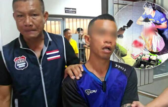 Methamphetamine addict in Buriram attacks and hospitalises his elderly grandmothers with a machete