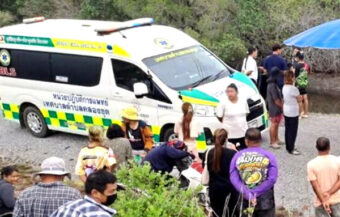 Middle aged farm woman struck down by lightning and dies in Chanthaburi province, Southeast Thailand
