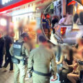 Pattaya Police swoop on transgender street workers and bring them in for a warning after city crime spree