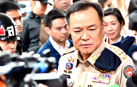 Prime Minister Anutin apologises for comments made by army commander in South as he tries to mend fences
