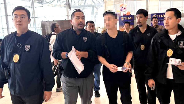 Rapid response by Immigration Bureau officers as surveillance target moves to the airport from Pattaya