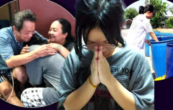Teenage girl’s devoted support of parents and sick father hits the heartstrings of generous Thai public