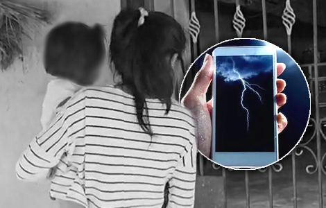 31 year old man dies in front of his wife in Buriram talking on a charging phone after lightning strike