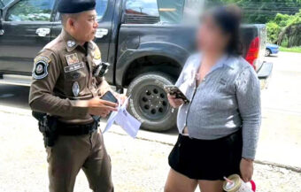56 year old woman arrested in Nakhon Sawan over a 2019 fraud case linked to finding places in the army
