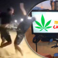 Concerns about cannabis as foreign tourist in Pattaya attacks Thai man complaining about public smoking
