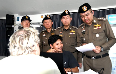 Koh Phangan Police to oppose bail for foreign investors. 21 to be charged before the court on Monday