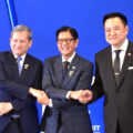 Prime Minister Anutin and Cambodian counterpart Hun Manet hold three way meeting at ASEAN summit