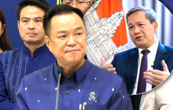 Prime Minister Anutin says 2001 pact with Camdodia was outdated after his cabinet tore it up on Tuesday