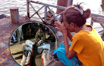 Teenagers die swimming in the Chao Phraya River. Rescuers found both holding each other under water