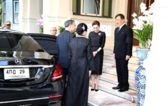 Vietnam’s President visits King and Queen at Dusit Palace in Bangkok. Five decades of ties celebrated