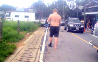 British Muay Thai student arrested at busy Phuket training hub after harassing locals two days in a row