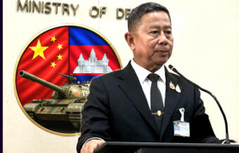 Defence Minister not concerned with military support for Cambodia from China. Says Thailand is confident
