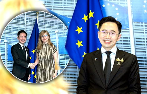 Dr. Cheng goes to Brussels to get Thailand's access to Horizon Europe, an advanced technology programme