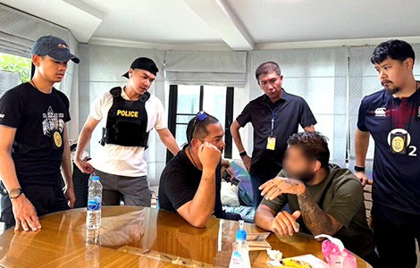 French online fraudster who conned investors out of ฿8 billion arrested at his luxury Cha-am villa
