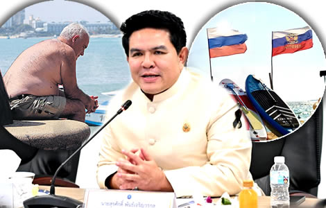 Minister assures Russians Thailand is safe and that they are high value tourists after Moscow’s warning