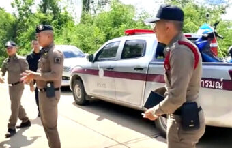 Mystery heavy set Scout clad killer ambushed teenage school girl in Uthai Thani and fatally stabbed her