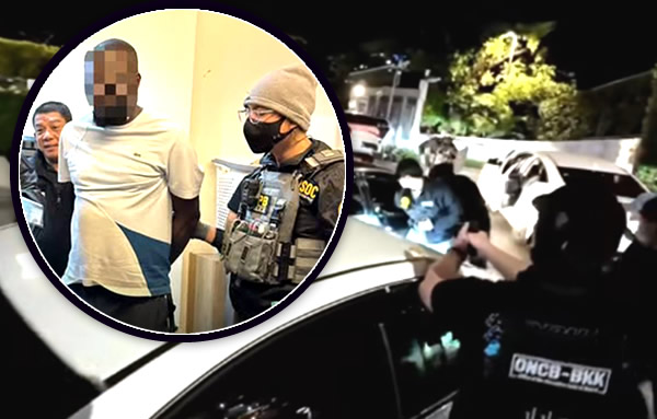 Nigerian drug Kingpin and overlord for international Nigerian mafia arrested in a dramatic night raid - Thai Examiner